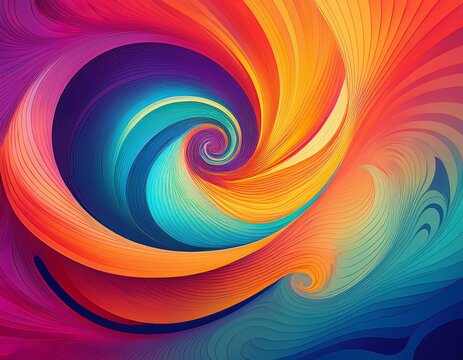 colorful swirl background perfect for presentations websites or design projects abstract and vibrant sure to catch the eye abstract gradient