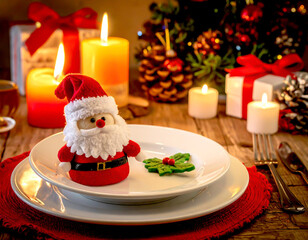 Nikolaus, Gedeckter Tisch 