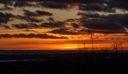 Sunset on the Essex Kent Estuary 1