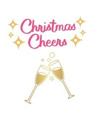 Happy Christmas, new year celebration , illustration jpG 