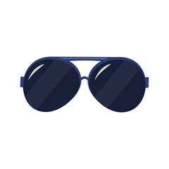 Aviator sunglasses vector illustration, sunglasses icon, clip art sunglasses 
