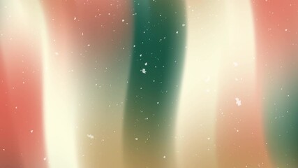 Abstract pastel gradients reminiscent of candy canes provide a festive backdrop accented with falling snow.  Perfect for holiday greeting cards, invitations, or digital designs with a festive