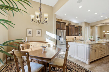 Bright Cozy Dining, Charming Breakfast Nook Featuring Natural Elements And Comforting Ambiance
