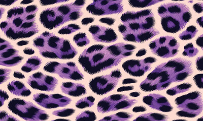 Purple leopard texture pattern vector ideal for stylish fabric and decor crafted for trendy fashion textiles, digital backgrounds, wallpaper, and fabric art.