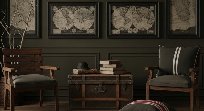 interior of a livingroom - Powered by Adobe