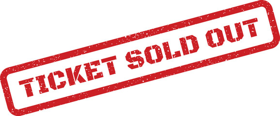 Event tickets sold out completely indicating full capacity and no remaining availability for booking