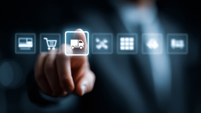 Interactive Touchscreen Interface for Logistics and Delivery Services: A Modern Solution for Efficient Supply Chain Management