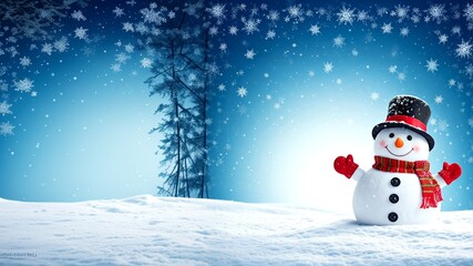 Fototapeta premium Schneemann