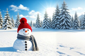 Obraz premium Schneemann