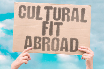 "Cultural Fit Abroad" Immigrants integrate preferring adopted societies over original cultures. IMMIGRANT. INTEGRATE. CULTURE. SOCIETY. ADOPT.