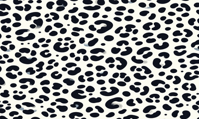Seamless leopard print pattern, a stylish animal skin fur texture for fashion and design backgrounds
