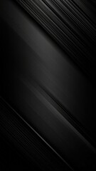 Abstract black background with diagonal lines, creating a sleek, modern design.