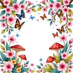 Fantasy Botanical Fairytale Illustration