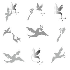 icon vector animals illustration design