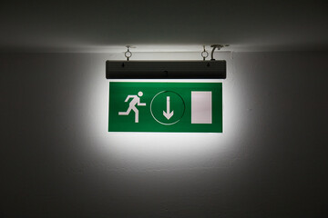 Emergency Exit Sign