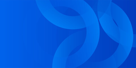 Blue gradient abstract circle shape background vector design
