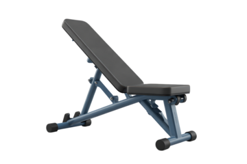 Adjustable workout bench for home gym fitness training