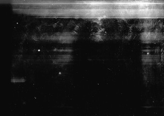 Gritty noise film grain background. Distressed black and white grunge texture backdrop. 