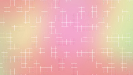 Spring Gradient Grid Line Background with Soft Pastel Abstract Minimal Texture