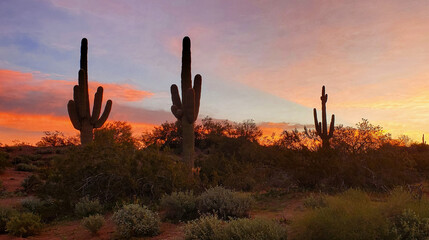 Sonoran Desert in Arizona 
