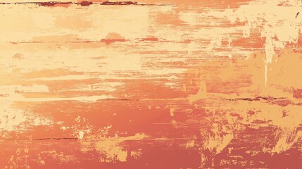 Obraz premium Warm textured background with distressed orange and beige colors for use as a design element