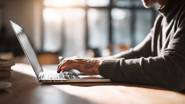 Professional in a welllit office verifying figures on a laptop screen illustrating the importance of precision and openness in preparing closing disclosures.
