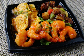 中華料理盛合せ