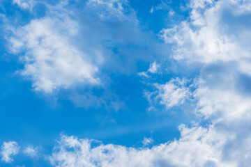 Fototapeta premium 初冬の空 印象的な雲と青空02