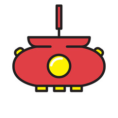 Chinese Lantern Illustration