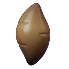 Vegetable 3D Icon Sweet Potato