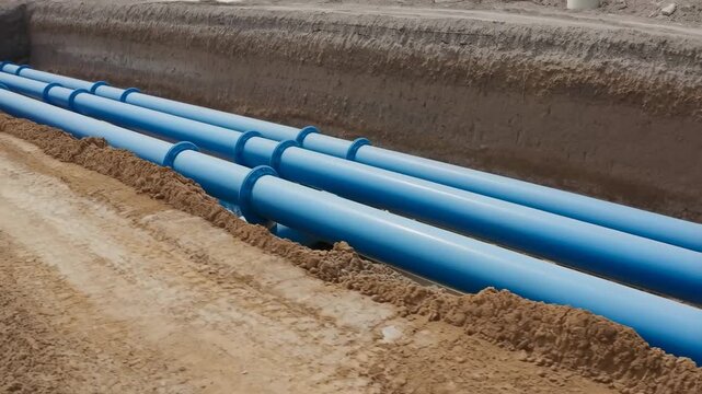 Water Pipeline Construction: Laying Essential Blue Infrastructure