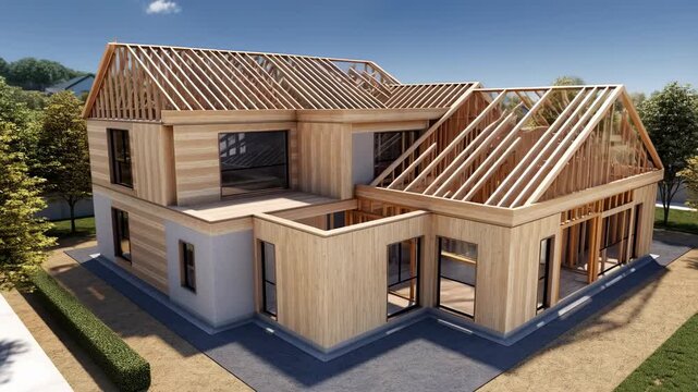 Modern House Construction: Watch a Dream Home Built From Start to Finish (Time-Lapse)