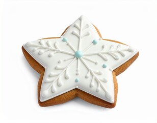 Star-Shaped Christmas Cookie 