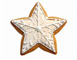 Star-Shaped Christmas Cookie 