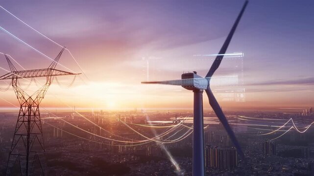 Powering the Future: Smart Grid, Wind Energy, and Sustainable Cities