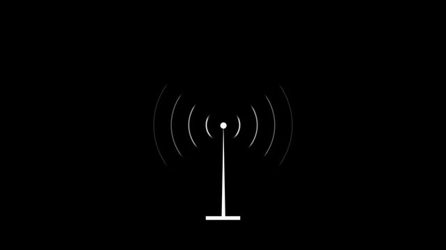 Wi-fi wireless internet network net connection icon logo wi-fi . technology wireless signal icon .
