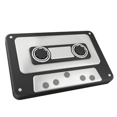 Obraz premium Cassette Tape 3D Illustration