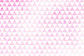 背景素材_ラメグリッター_三角_ピンク