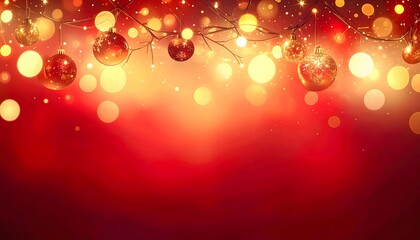 Festive Ornaments and Holiday Lights Display