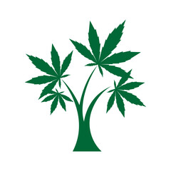 Cannabis logo icon design