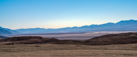 Panoramic view of Death Valley National Park