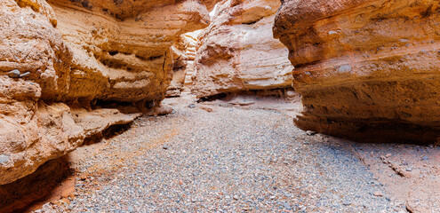 The Narrows of Owl Canyon on The Owl Canyon Trail, Lake Mead National Recreation Area, Nevada, USA