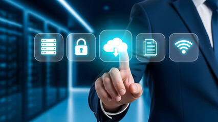 Secure your data with cloud technology solutions for business success today, manage servers, protect files, and access wifi with intuitive digital tools now