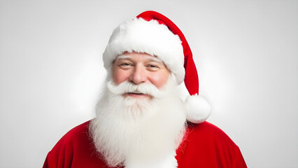 Cheerful Christmas Santa Claus Image
