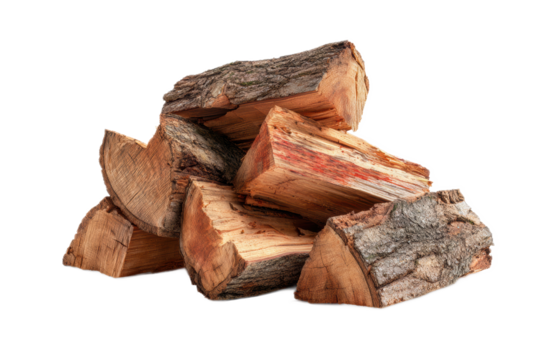 Firewood bundle for rustic home decor, winter heating, cozy lifestyle, sustainable energy, fire starter, natural wood texture, seasonal camping supply
- Powered by Adobe