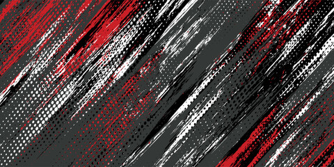 Gaming esport background striking stripes electric banner vector illustration design red black grunge brush wing comic pattern modern abstract concept livery stripes decal paint splash splatter.eps 10
