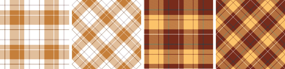 Flannel seamless pattern for dress skirt, check, gingham , tartan plaid , tablecloth other modern and fashion print.