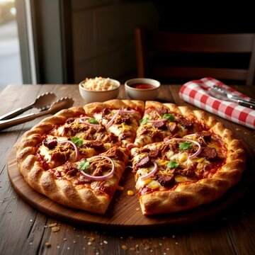 Texas Chicken BQQ Pizza