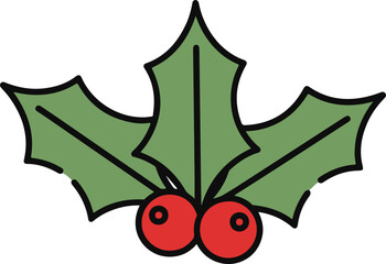 christmas holly berries