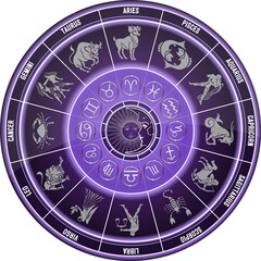 Collection of Horoscopes, zodiac sign leo